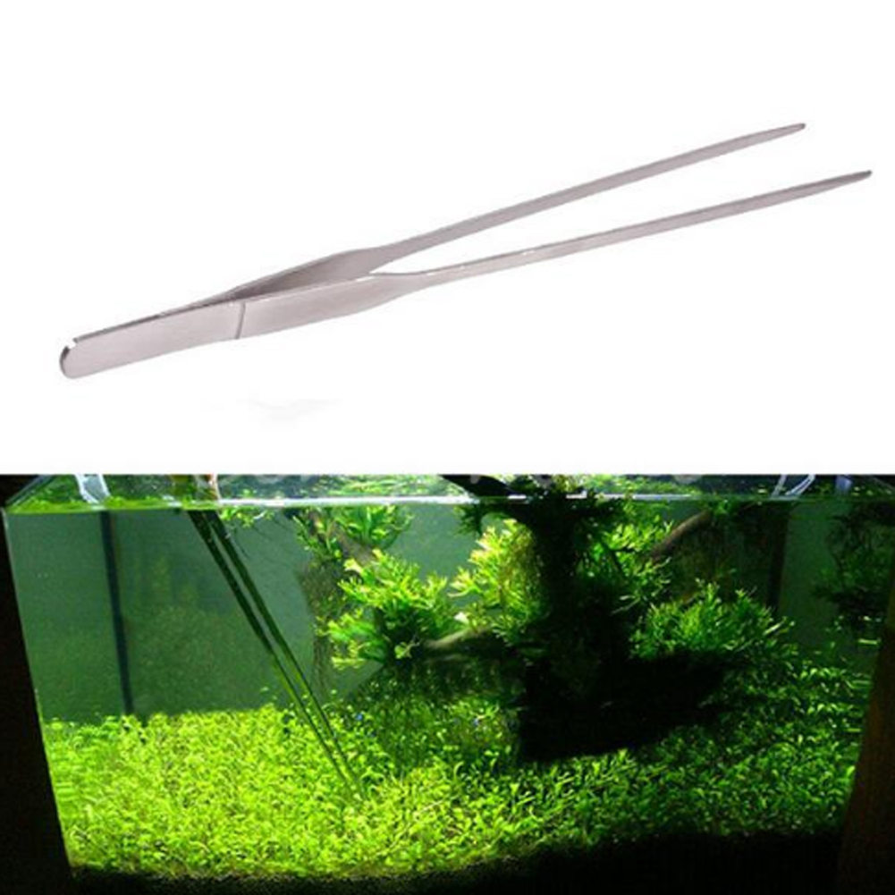 10.5 Inch Aquarium Tweezers St - Feeding Tong Stainless ulasan dan harga