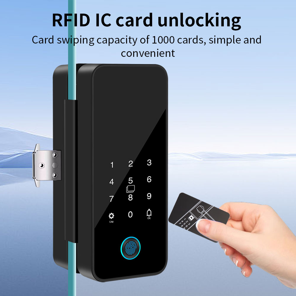 B16 Tuya APP Bluetooth Glass D - Glass Door Hinge ulasan dan harga