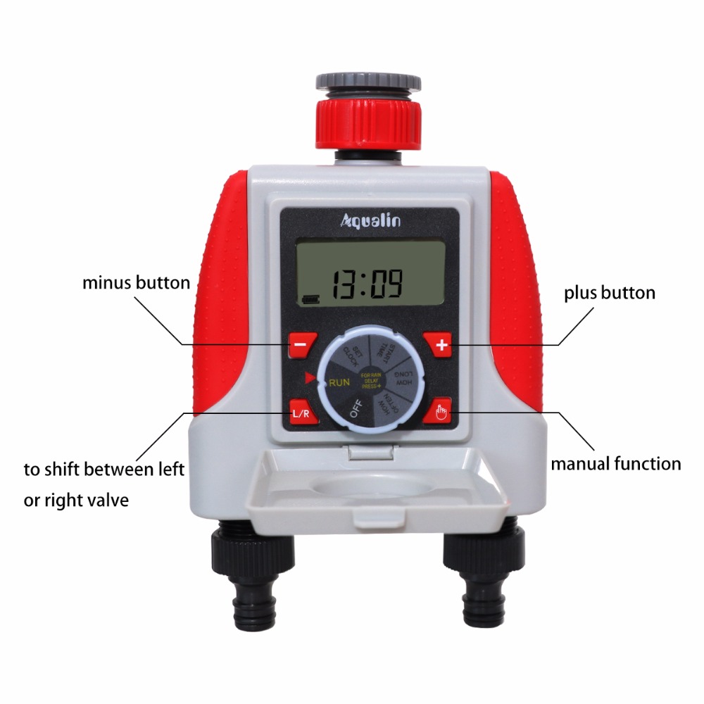 Dual 2-Outlet Garden Automatic - Timer Dual Outlet ulasan dan harga