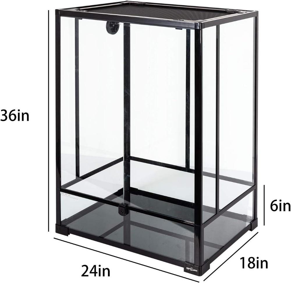 67 Gallon Tall Glass Terrarium - Glass Door Hinge ulasan dan harga