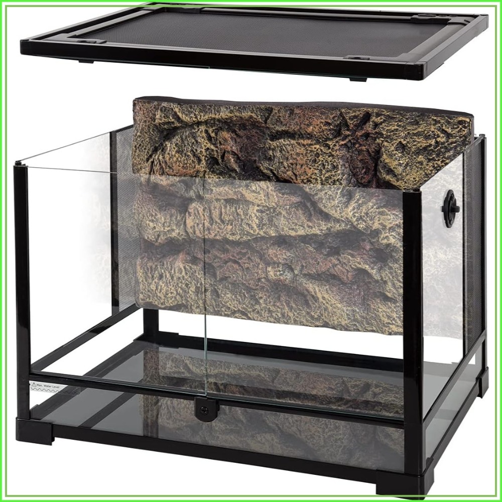 34 Gallon Reptile Glass Terrar - Glass Door Hinge ulasan dan harga