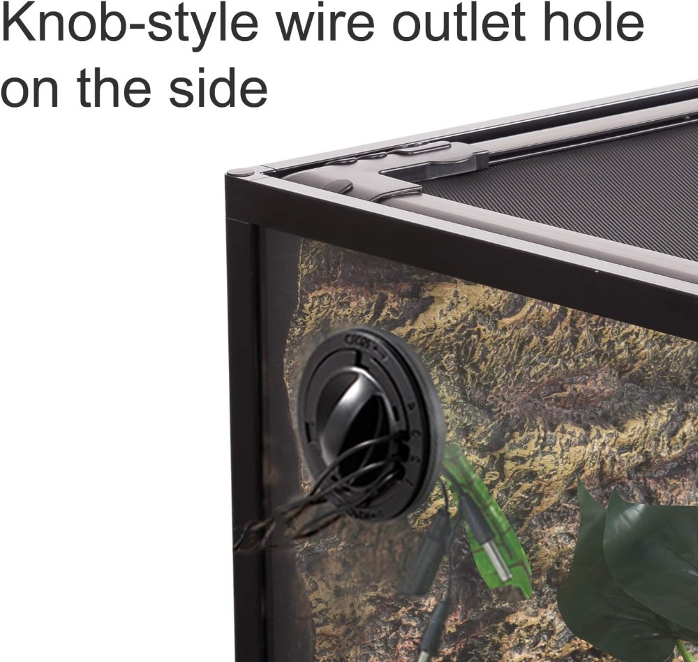 34 Gallon Reptile Glass Terrar - Glass Door Hinge ulasan dan harga
