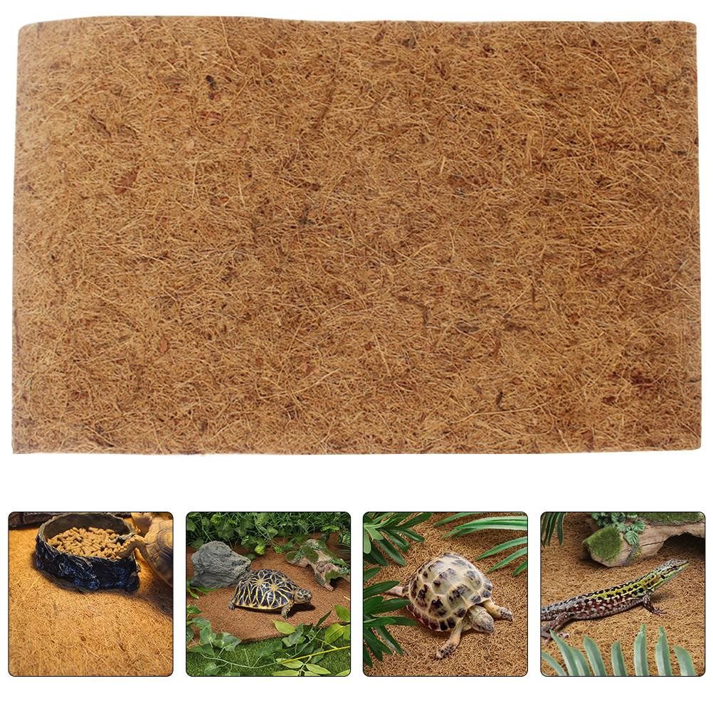 Reptile Carpet Natural Coconut - Substrate Coconut Fiber ulasan dan harga
