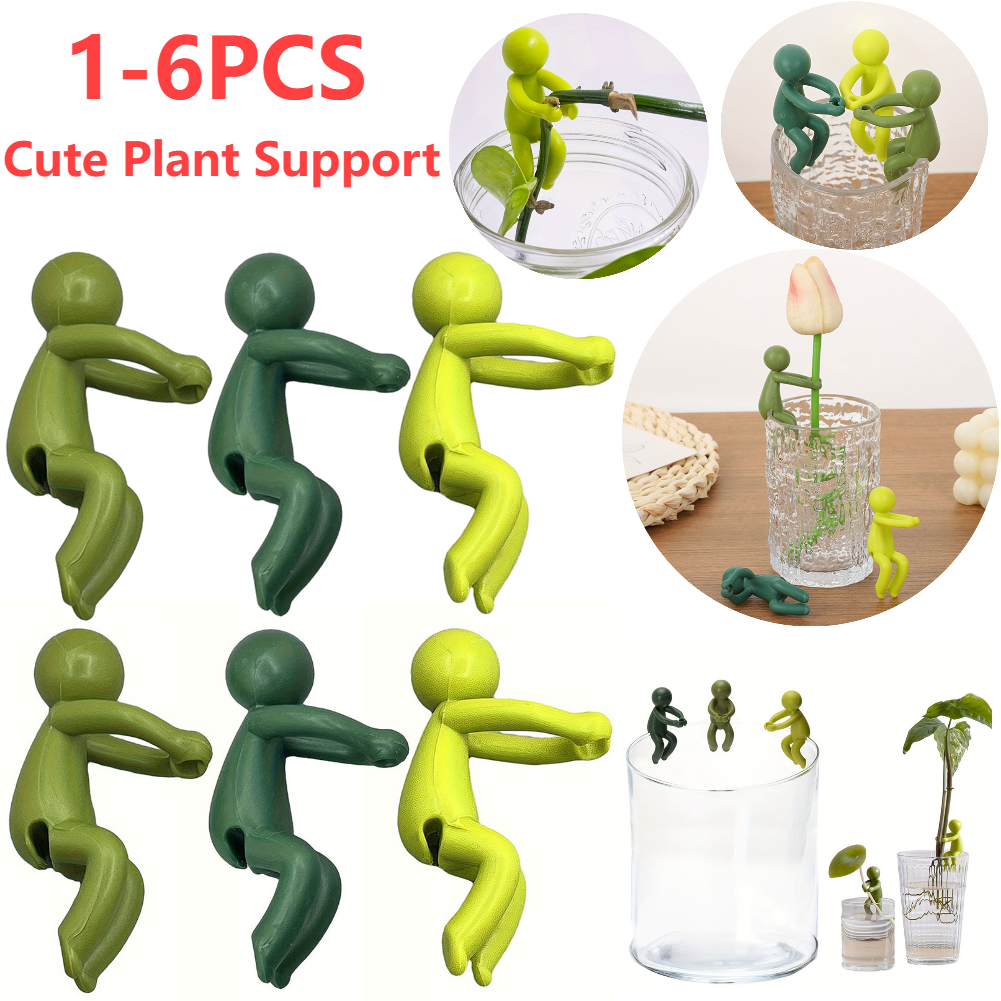 1-6 PCS Cute Plant Stand Plast - Vine Climbing Plastic ulasan dan harga
