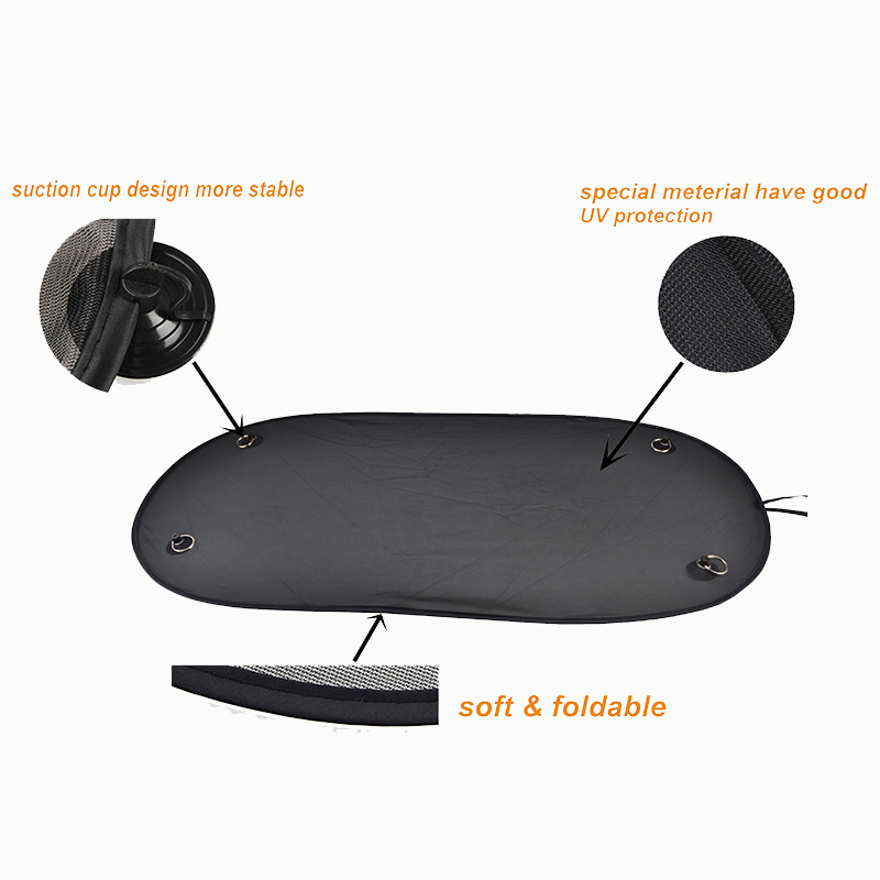 1pc Car Rear Window Sun Shades - Screen Top Mesh ulasan dan harga
